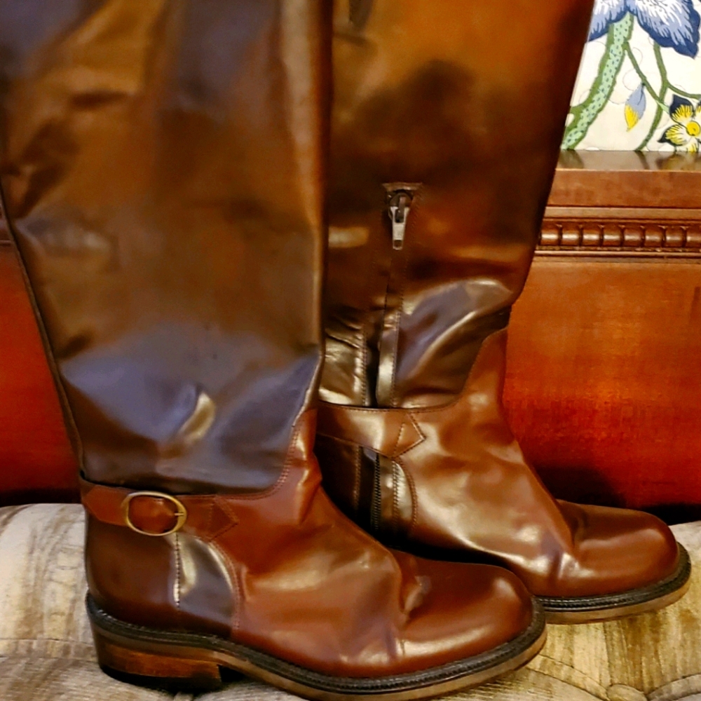 Charles David vintage riding boots